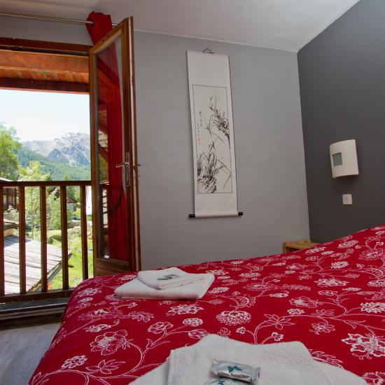 chambre d'hôtel la baita du loup 2 personnes